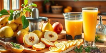 jak zrobić sok z pigwy