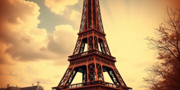Pierwotny kolor Wieży Eiffla – ciekawostki historyczne Porady i ciekawostki kolor wieży Eiffla pierwotny